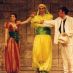 Mustafa tritt seine Frau Elvira (A. Werner) an Lindoro (R. MacLaren) ab. Foto K-U Schulte_Bunert